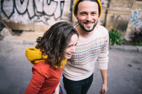 goodencenter When & How to Tell the Person You’re Dating You’re In Recovery photo of a smiling couple